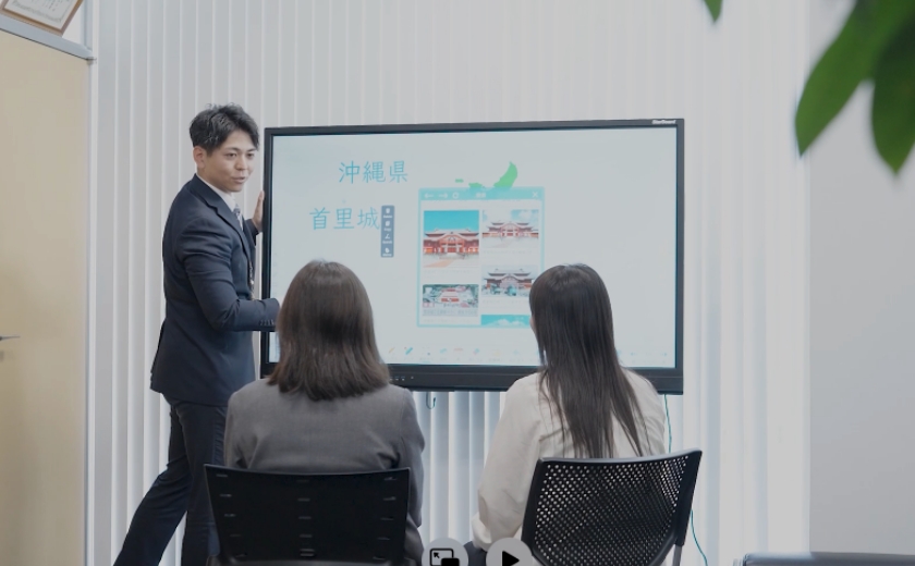 主任 N.Hさん 営業部門 ICT支援員担当 入社 5年目